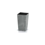 Pot de fleurs style b�ton 49l gris