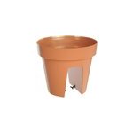Pots de fleurs terre cuite 5l pour balcon jardini�res
