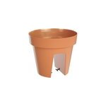Pots de fleurs terre cuite 5l pour balcon jardinires
