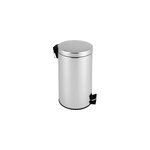 Poubelle � p�dale 12 litres corbeille inox �~ 25cm cuisine et salle de bain