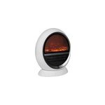 Radiateur soufflant 1500w - effet flammes