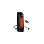Radiateur soufflant mzkh2200 noir 2000w 4 modes 15 - 40c