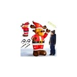 Rennes du pre nol gonflable lumineux 135cm