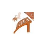 Repose - pieds en bois d'acacia pour chaises