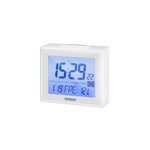 R�veil radio - pilot� num�rique blanc avec grand �cran