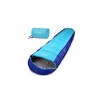 Sac de couchage bleu 2 fermetures poids plume 700g