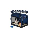 Sac de transport pour chien bleu xl 82x56x58cm pliable