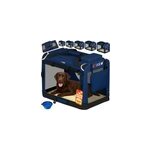 Sac de transport pour chien bleu xxl 90x60x66cm pliable