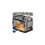Sac de transport pour chien gris xxxl 101x70x70cm pliable Sac de transport pour chien gris xxxl 101x70x70cm pliable