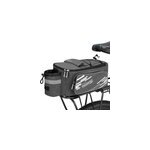 Sacoche de vélo grise 30x16x15cm porte - bagages imperméable Sacoche de vélo grise 30x16x15cm porte - bagages imperméable