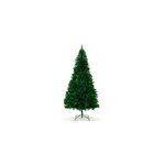 Sapin de no�l arbre artificiel 240 cm avec pied 1057 branches d�coration f�tes