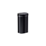 Sensor poubelle inox noir 50l