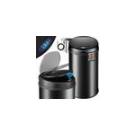 Sensor poubelle noir inox 30 litres Sensor poubelle noir inox 30 litres
