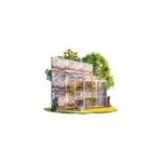 Serre de jardin paroi murale alu 190x130x202cm