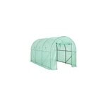 Serre de jardin tunnel 350x200x200cm b�che poly�thyl�ne