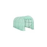 Serre de jardin tunnel 350x200x200cm bche polythylne