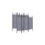 Set de 2 paravents �lucca� 180x163 cm anthracite