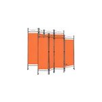 Set de 2 paravents lucca orange 180x163cm