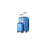 Set de 2 valises rigides exopack m / xl bleu