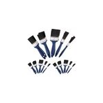 Set de 30 pinceaux bleu 5 tailles diff�rentes