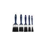 Set de 5 pinceaux bleu 5 tailles diffrentes