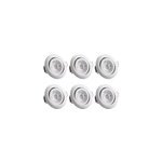 Set de 6 spots encastrables krog blanc 5w led Set de 6 spots encastrables krog blanc 5w led