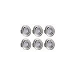 Set de 6 spots encastrables krog nickel 5w led