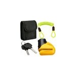 Set antivol loquet cl�s c�ble pour scooter et v�los