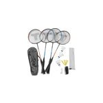 Set de badminton - filet - raquettes volants - 4 joueurs - sport jeux plein air