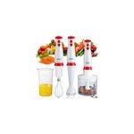 Set mixer en acier ou plastique 402w - batteur / fouet / broyeur