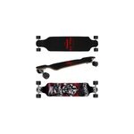 Skateboard longboard -  ; atlantic rift ;  ; conception drop - through - roues abec 9 ;