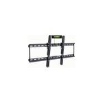 Support mural fixation murale tv �cran led / plasma max 65 pouces acier noir