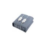 Sur - matelas chauffant bleu gris 160x140cm 2 personnes