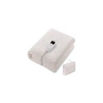 Sur - matelas chauffant crme 150x80cm 60w