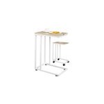 Table d'appoint en bois 50x35x65 / 70cm