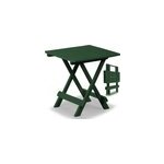 Table d'appoint de jardin verte adige 45x43x50cm