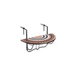 Table de balcon suspendue 76x40cm en mosaique romansun