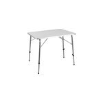 Table de camping pliante en alu r�glable en hauteur 80x54cm