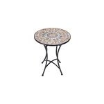 Table mosa�que 60cm malaga pour jardin