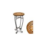 Table mosaique gu�ridon gernika terracotta �62cm