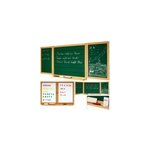 Tableau double sens pour enfants - tableau � craie et magn�tique - avec lettres