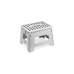 Tabouret pliant blanc