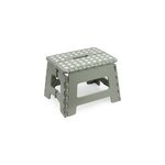 Tabouret pliant marche pied gris