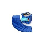 Tapis puzzle 8pcs bleu 180x90cm 1, 62m en mousse