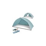 Tente de plage skincom - paroi arri�re amovible & sac de transport inclus