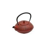 Th�i�re en fonte rouge 1100ml en acier inoxydable