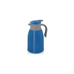 Thermos isotherme bleu / gris - 1 litre - boissons chaudes froides - caf� th�