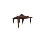 Tonnelle 3, 5m sairee brun