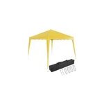 Tonnelle de jardin jaune 3x3m tente de reception pliable