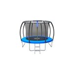 Trampoline 305cm avec filet de scurit et chelle tv gs